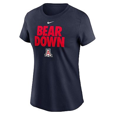 Women's Nike Navy Arizona Wildcats Local Ultimate Chant T-Shirt