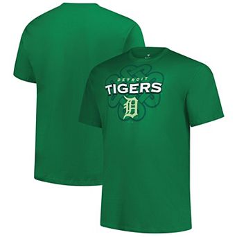 Men's Profile Kelly Green Detroit Tigers Big & Tall Celtic T-Shirt