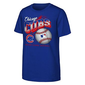 Youth Royal Chicago Cubs Outta Here T-Shirt