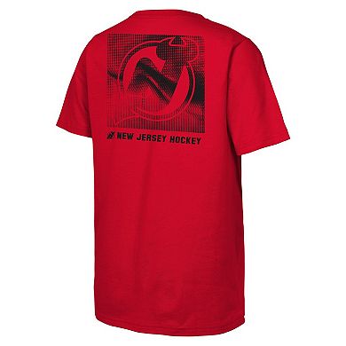 Youth Red New Jersey Devils Atmosphere T-Shirt
