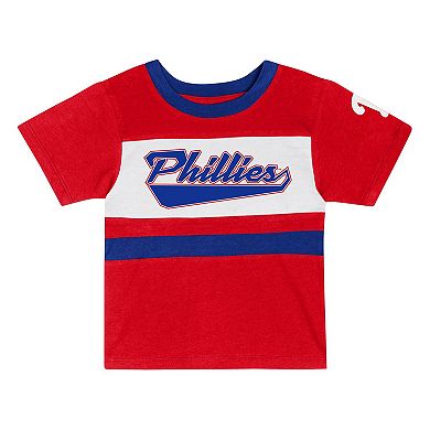 Youth Red Philadelphia Phillies Bonus Balls T-Shirt & Shorts Set