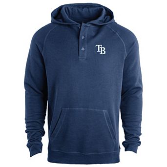 Men's Dunbrooke Navy Tampa Bay Rays Montana Lightweight Raglan Pullover Hoodie