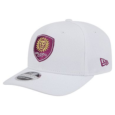 Men's New Era White Orlando City SC 2025 Jersey Hook 9SEVENTY Stretch-Snap Hat
