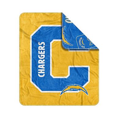 Los Angeles Chargers 50” x 60” Dream Weave Throw Blanket