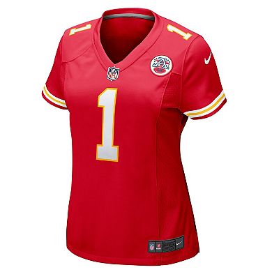 Women's Nike Xavier Worthy Red Kansas City Chiefs Game Jersey