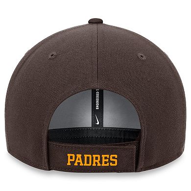 Men's Nike Brown San Diego Padres Performance Club Adjustable Hat