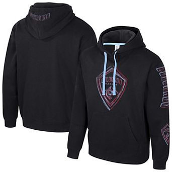 Men's Stadium Essentials Black Colorado Rapids Elementized Pullover Hoodie