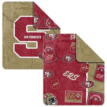 San Francisco 49ers 50” x 60” Dream Weave Throw Blanket