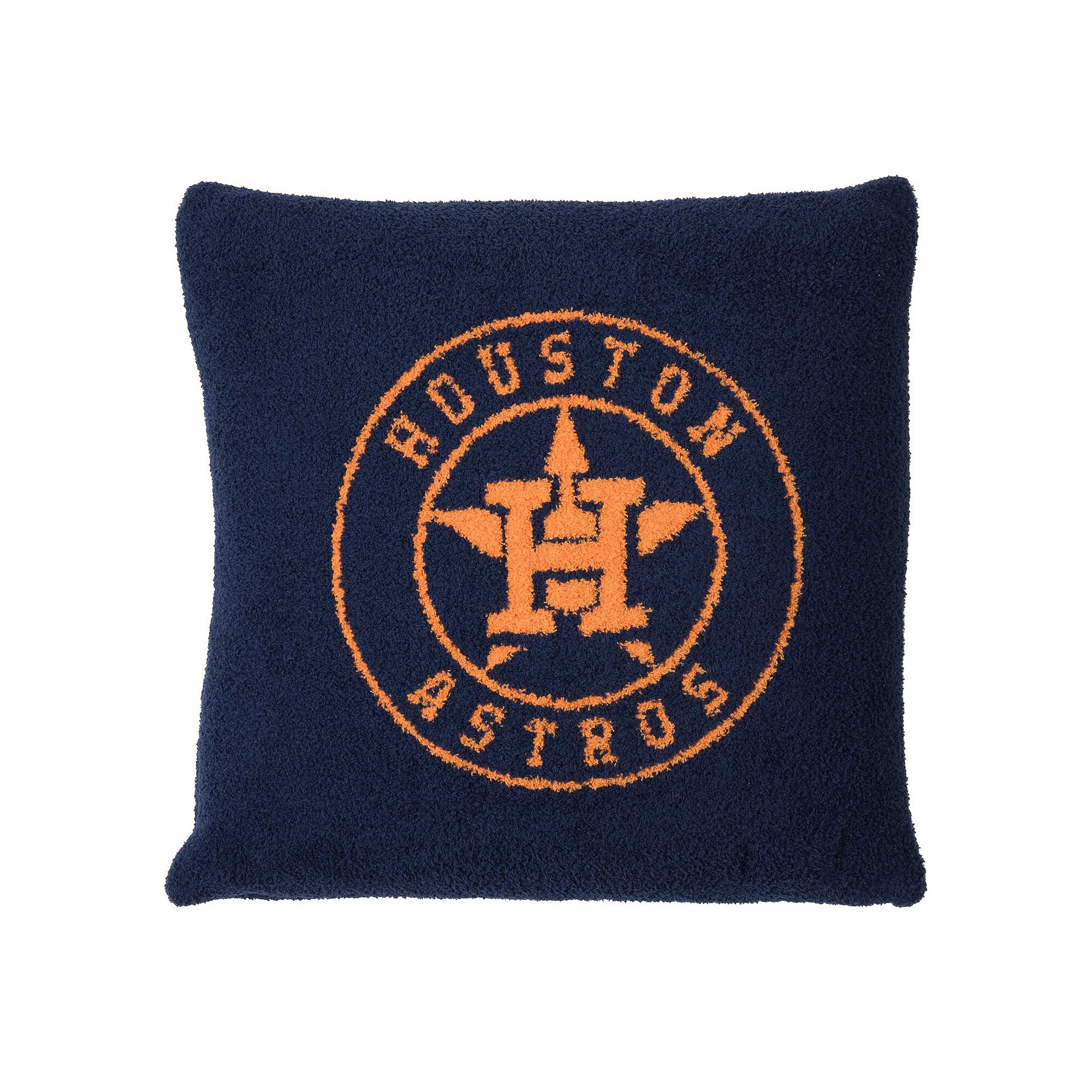 Barefoot Dreams Houston Astros 20 x 20 CozyChic Pillow, Blue