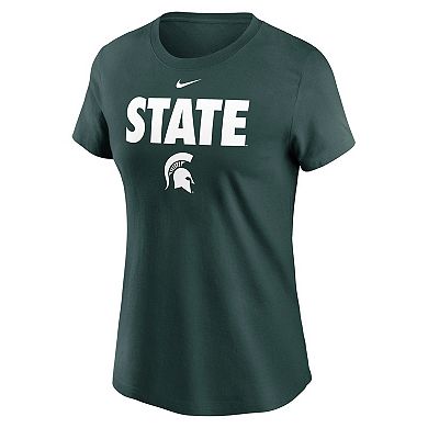 Women's Nike Green Michigan State Spartans Local Ultimate Chant T-Shirt