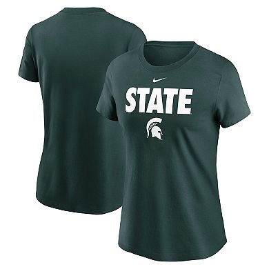 Women's Nike Green Michigan State Spartans Local Ultimate Chant T-Shirt