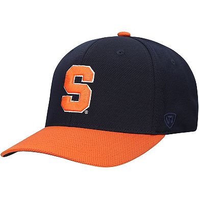 Men's Top of the World Navy Syracuse Orange Reflex Two-Tone Flex Hat