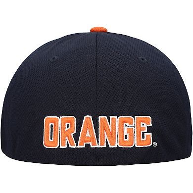 Men's Top of the World Navy Syracuse Orange Reflex Two-Tone Flex Hat