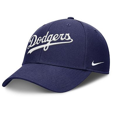 Men's Nike Navy Los Angeles Dodgers Rise Gaberdine Adjustable Hat