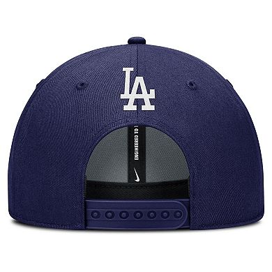 Men's Nike Navy Los Angeles Dodgers Rise Gaberdine Adjustable Hat