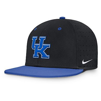 Men's Nike Black Kentucky Wildcats On-Field Dugout True Performance Fitted Hat