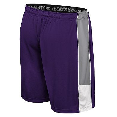 Men's Colosseum Purple Kansas State Wildcats Quantum Shorts