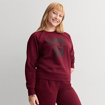 Women's Sonoma Goods For Life® Adaptive Fleece Crewneck Sweatshirt