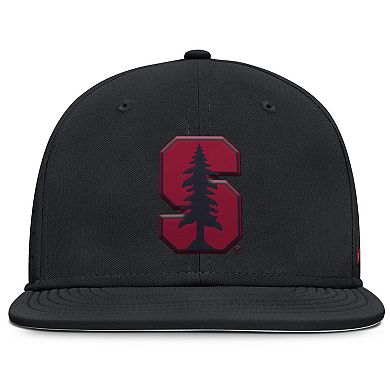 Men's Nike Black Stanford Cardinal On-Field Dugout True Performance Fitted Hat