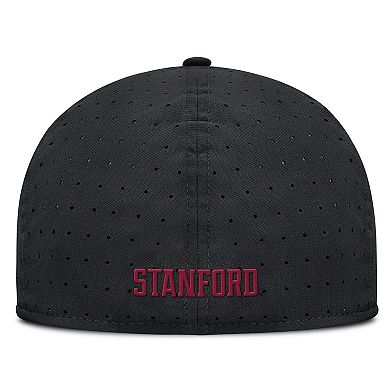 Men's Nike Black Stanford Cardinal On-Field Dugout True Performance Fitted Hat