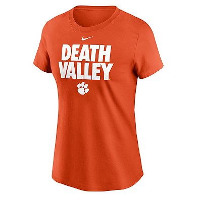Women's Nike Orange Clemson Tigers Local Ultimate Chant T-Shirt