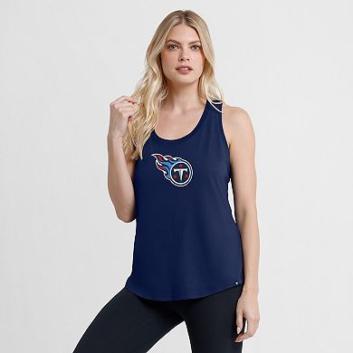 Women's Fanatics Navy Tennessee Titans Iron Fan Tank Top