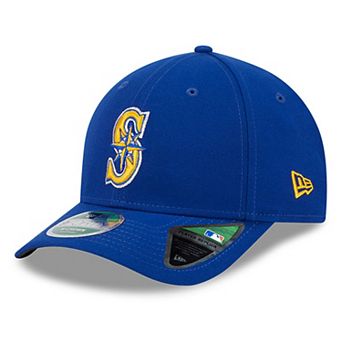 Men's New Era Royal Seattle Mariners Player Replica 9FORTY Adjustable Hat