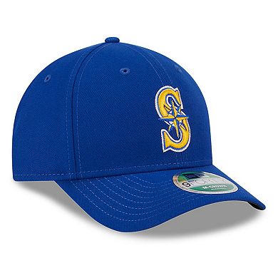 Men's New Era Royal Seattle Mariners Player Replica 9FORTY Adjustable Hat