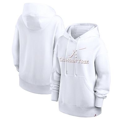 Women's Nike White Alabama Crimson Tide Phoenix Pullover Hoodie