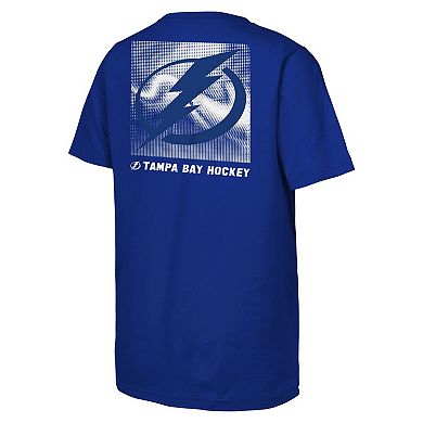 Youth Blue Tampa Bay Lightning Atmosphere T-Shirt