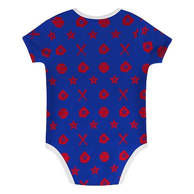 Infant Blue Philadelphia Phillies On Deck 2-Piece Diaper Cover Set