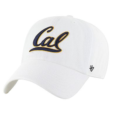 Men's '47 White Cal Bears Clean Up Adjustable Hat