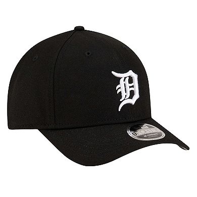 Men's New Era Black Detroit Tigers Player Replica 9FORTY Adjustable Hat