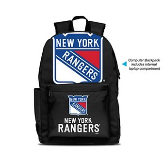 New York Rangers MOJO Large Logo Fan Backpack