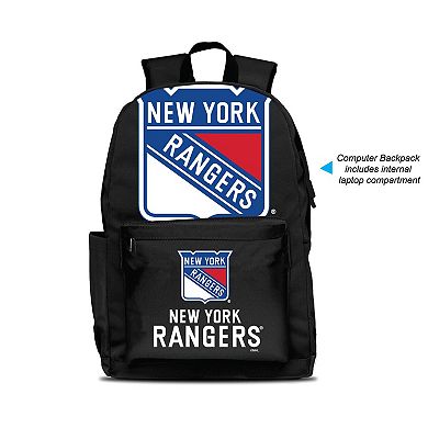 New York Rangers MOJO Large Logo Fan Backpack