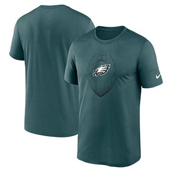 Men's Nike Teal Philadelphia Eagles Big & Tall Blitz Legend Icon T-Shirt