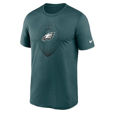 Men's Nike Teal Philadelphia Eagles Big & Tall Blitz Legend Icon T-Shirt