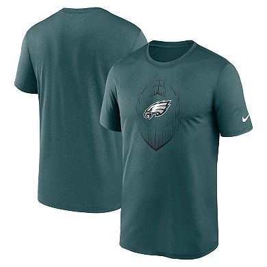 Men's Nike Teal Philadelphia Eagles Big & Tall Blitz Legend Icon T-Shirt