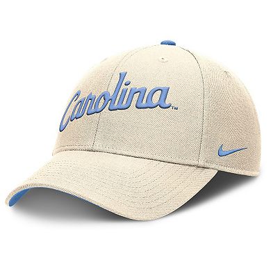 Men's Nike Natural North Carolina Tar Heels Primetime Rise Adjustable Hat