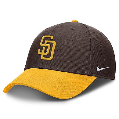 Men's Nike Brown San Diego Padres Club Performance Adjustable Hat