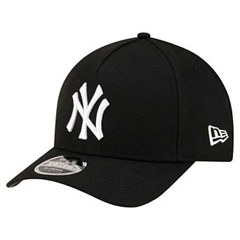 Men's New Era Black New York Yankees Player Replica 9FORTY Adjustable Hat
