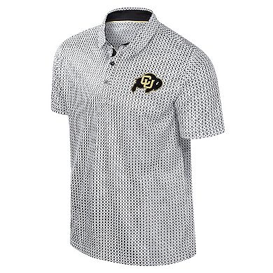Men's Colosseum Black Colorado Buffaloes Big & Tall Marty Rival Polo