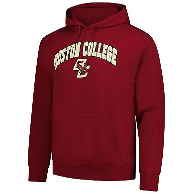 Men's Maroon Boston College Eagles Fleece Pullover Hoodie