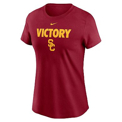 Women's Nike Cardinal USC Trojans Local Ultimate Chant T-Shirt