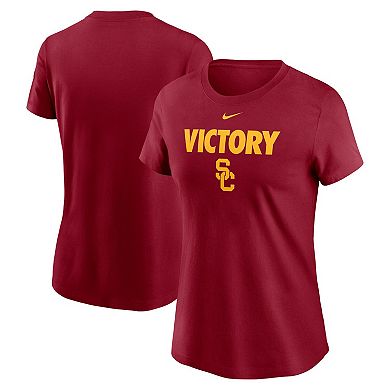 Women's Nike Cardinal USC Trojans Local Ultimate Chant T-Shirt