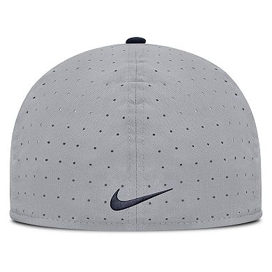 Men's Nike Gray Arizona Wildcats On-Field Dugout True Performance Fitted Hat