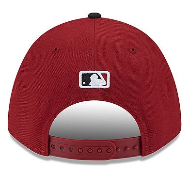 Men's New Era Red Arizona Diamondbacks Player Replica 9FORTY Adjustable Hat