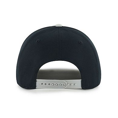 Men's '47 Black Chicago White Sox Dropshadow Rope Hitch Adjustable Hat