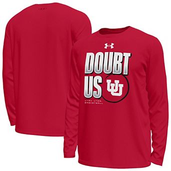 Men's Under Armour Red Utah Utes March Madness Unity Long Sleeve T-Shirt
