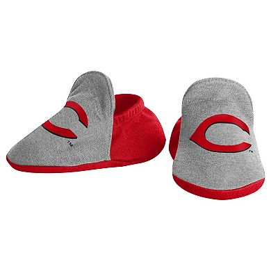 "Newborn & Infant Cincinnati Reds Tied Up Bodysuit, Bib & Bootie Set"